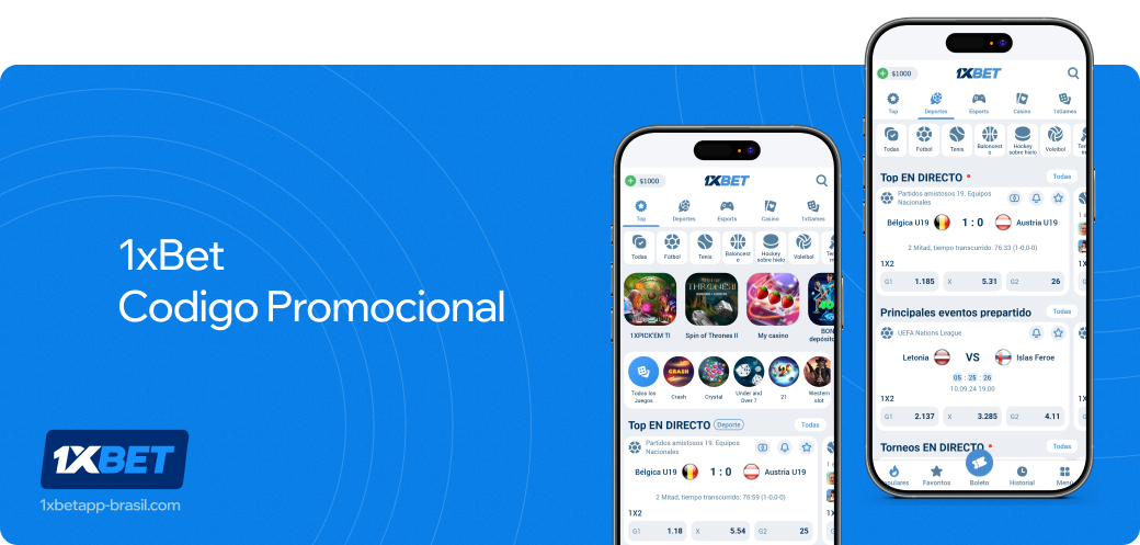 1xbet betapk Brasil Codigo promocional
